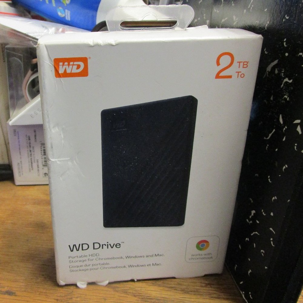 Western Digital WDBB7B0020BBL-WESN External 2TB Hard Drive